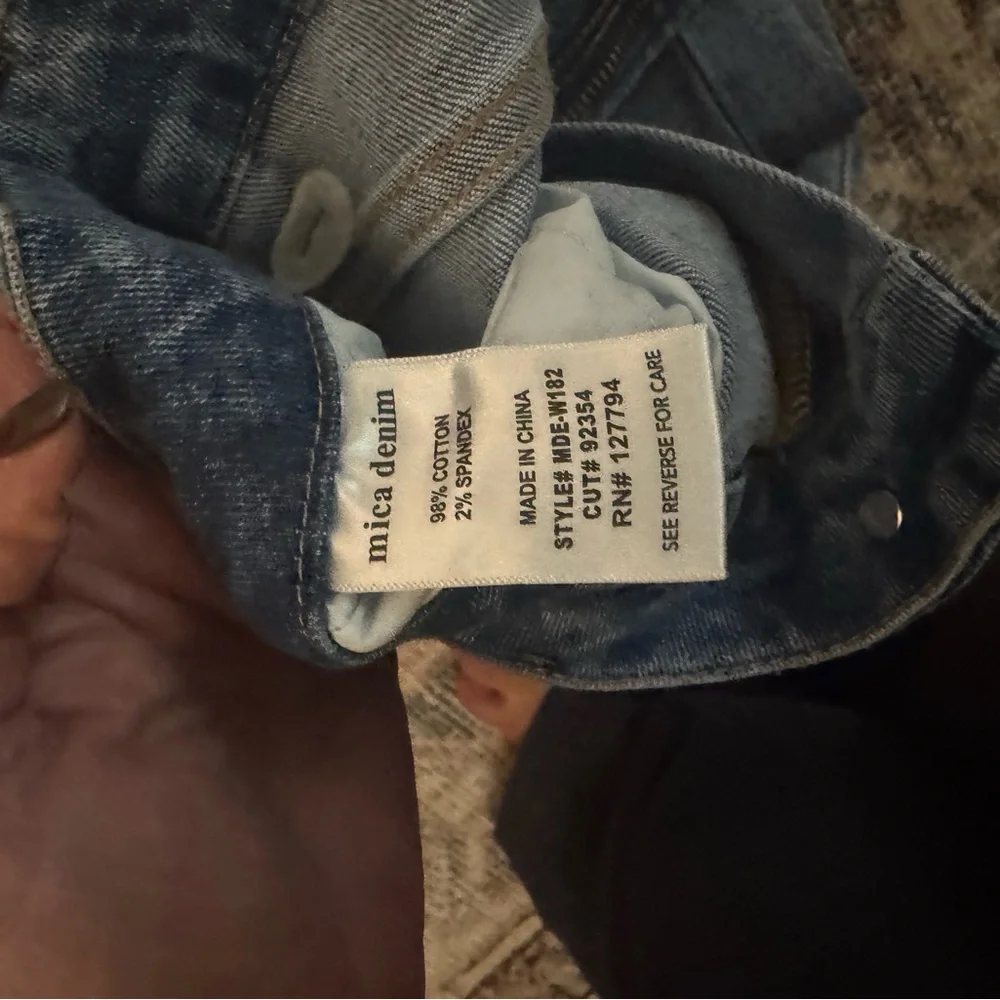 Mica Los Angeles Blue Denim Jeans - Picture 4 of 4